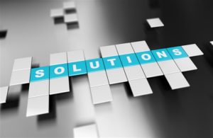 the word Solutions 